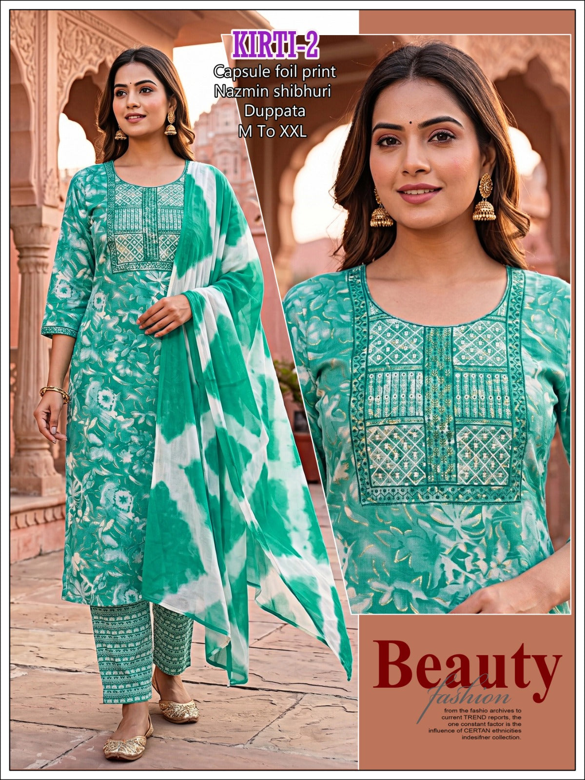 Kirti Infinity Capsule Readymade Pant Style Suits Exporter Ahmedabad