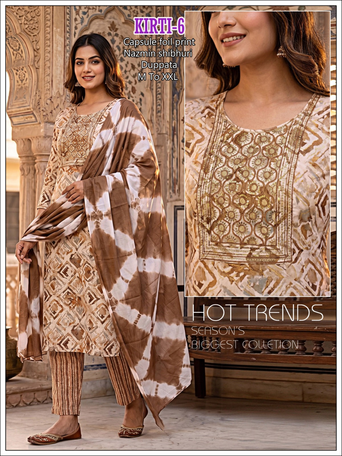 Kirti Infinity Capsule Readymade Pant Style Suits Exporter Ahmedabad
