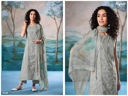 Kirti Reyna Cotton Pant Style Suits Manufacturer India