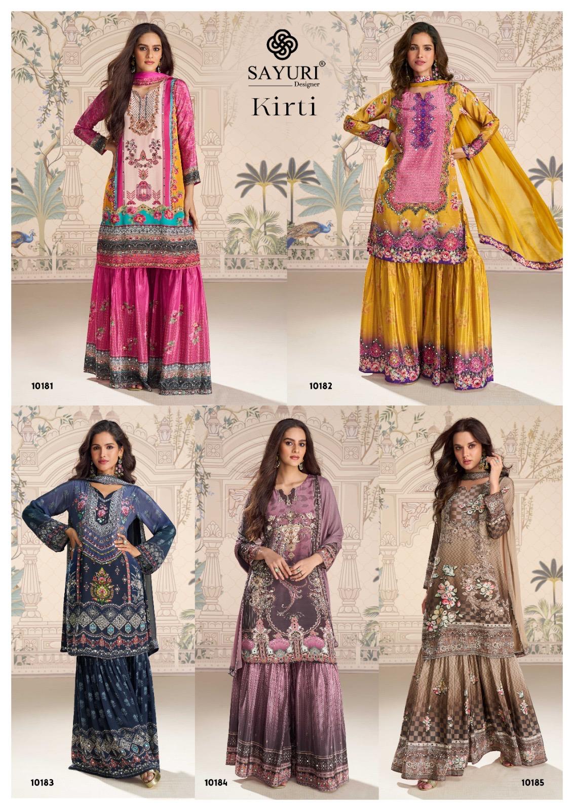Kirti Sayuri Premium Readymade Suits Manufacturer India