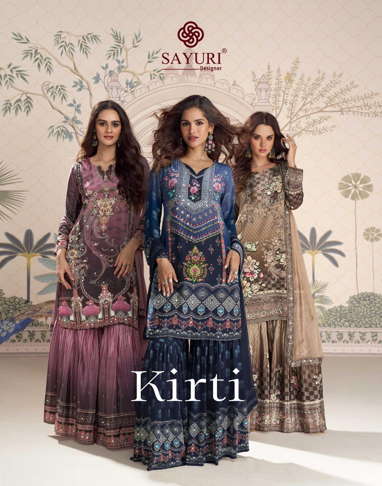 Kirti Sayuri Premium Readymade Suits Manufacturer India