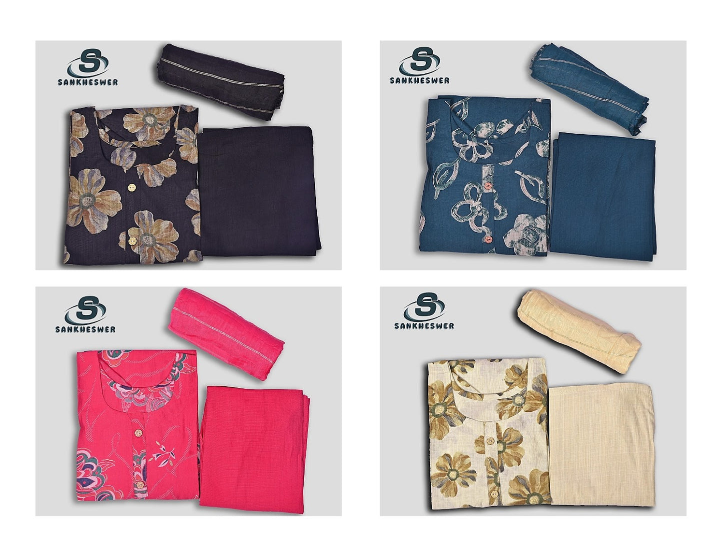 Kishmi Vol 1 Sankheswer Vertican Readymade Pant Style Suits Wholesaler