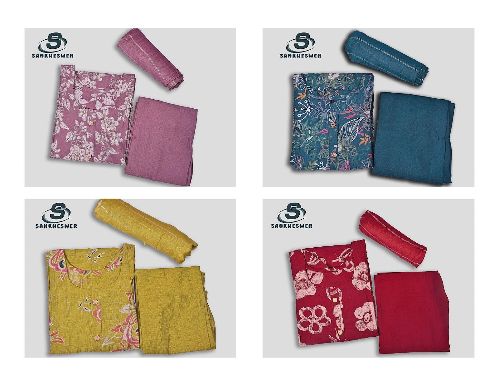 Kishmi Vol 1 Sankheswer Vertican Readymade Pant Style Suits Wholesaler