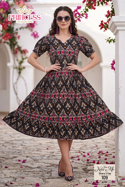 Kiss Me Princess Creation Cotton Anarkali Kurtis Supplier