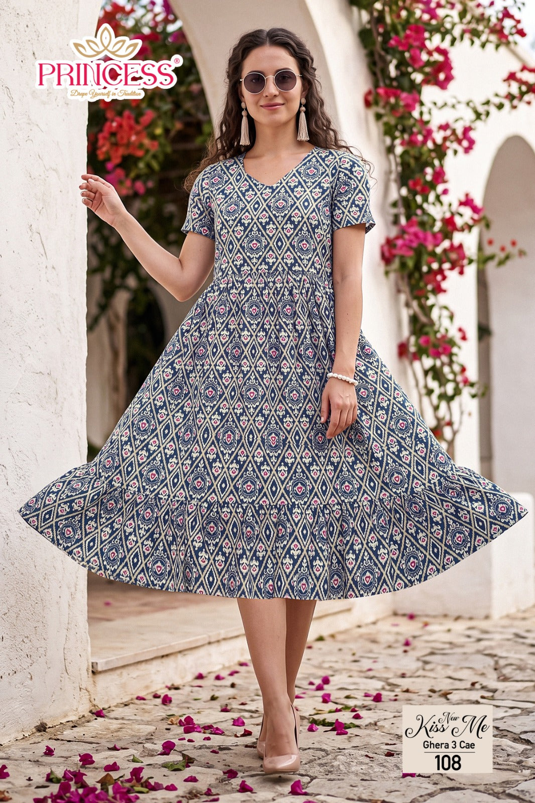 Kiss Me Princess Creation Cotton Anarkali Kurtis Supplier