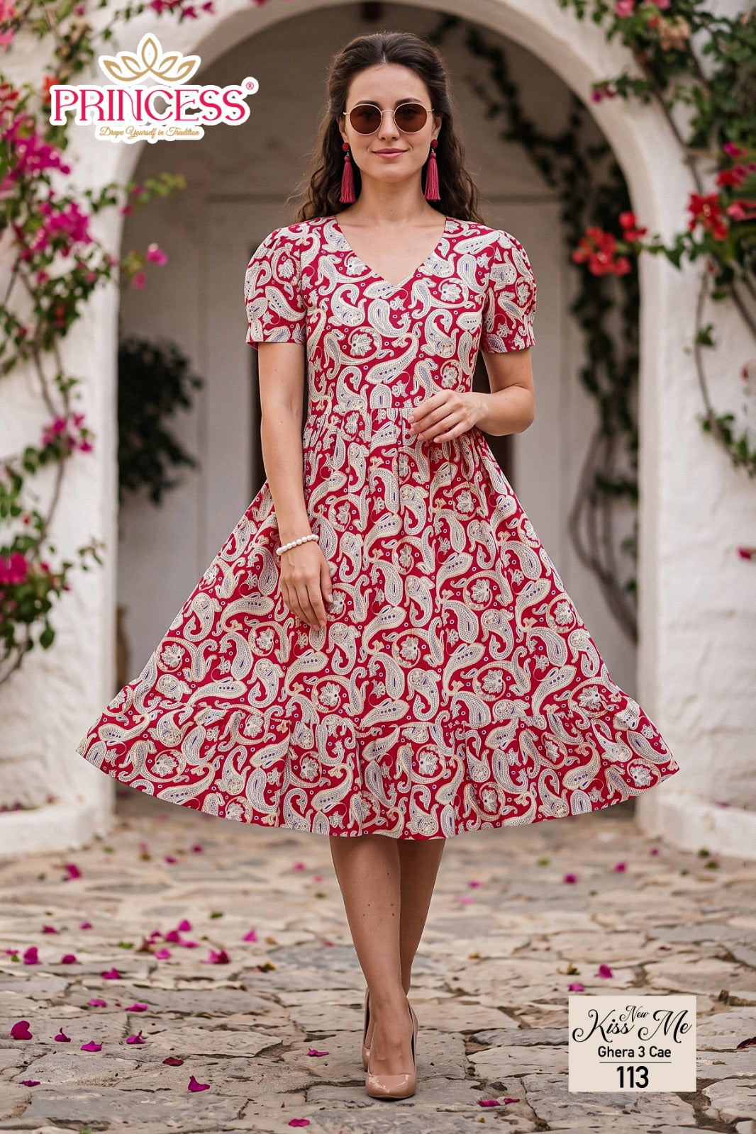 Kiss Me Princess Creation Cotton Anarkali Kurtis Supplier