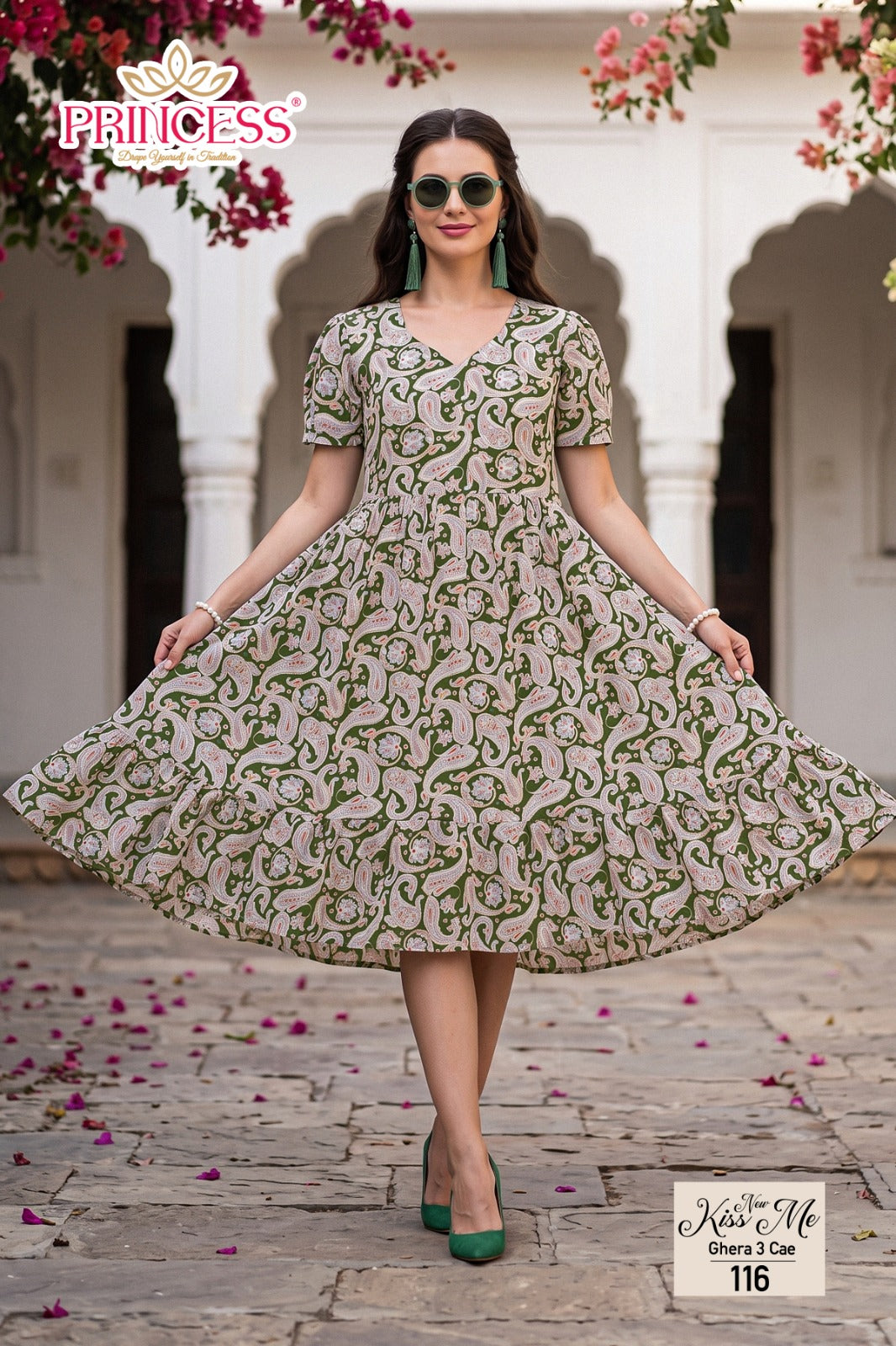 Kiss Me Princess Creation Cotton Anarkali Kurtis Supplier