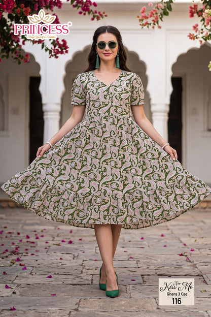 Kiss Me Princess Creation Cotton Anarkali Kurtis Supplier