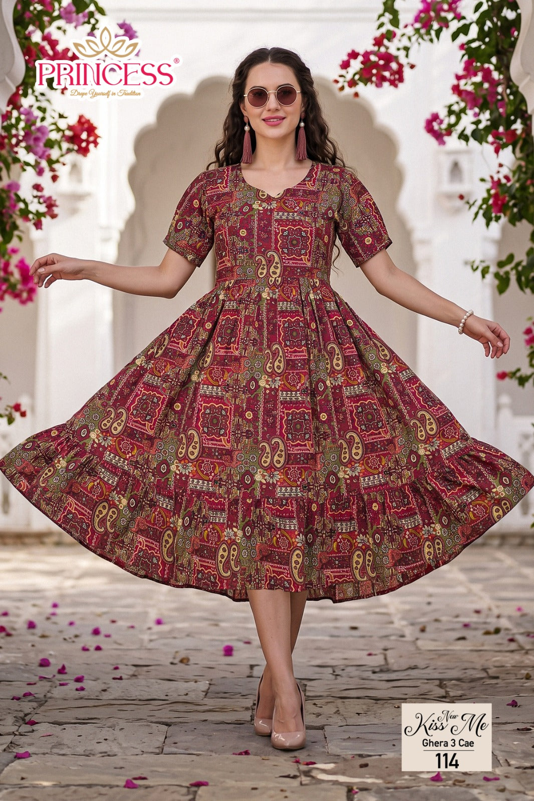 Kiss Me Princess Creation Cotton Anarkali Kurtis Supplier
