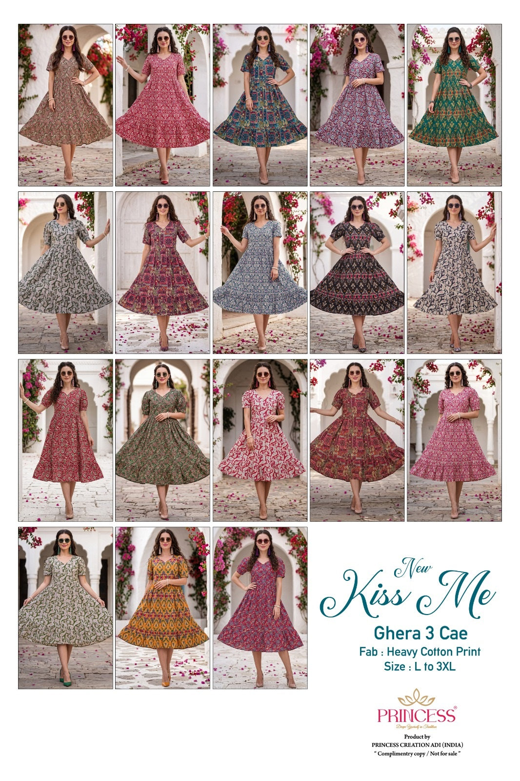 Kiss Me Princess Creation Cotton Anarkali Kurtis Supplier