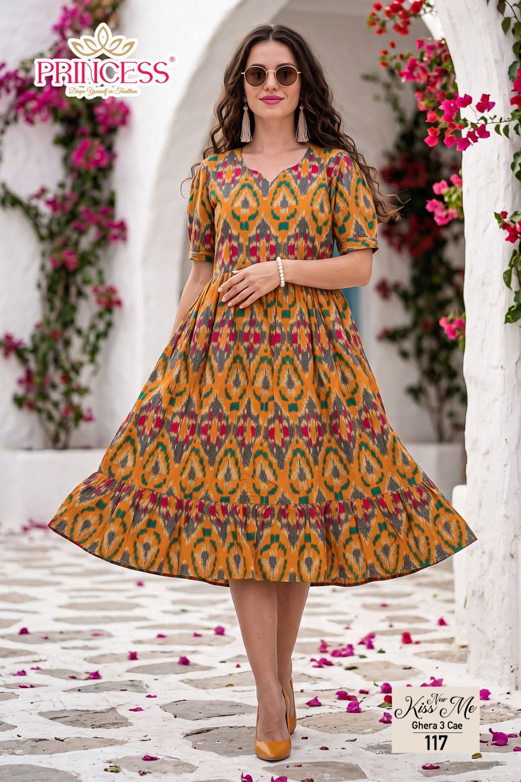 Kiss Me Princess Creation Cotton Anarkali Kurtis Supplier
