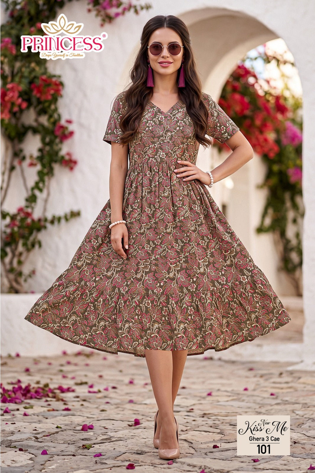 Kiss Me Princess Creation Cotton Anarkali Kurtis Supplier