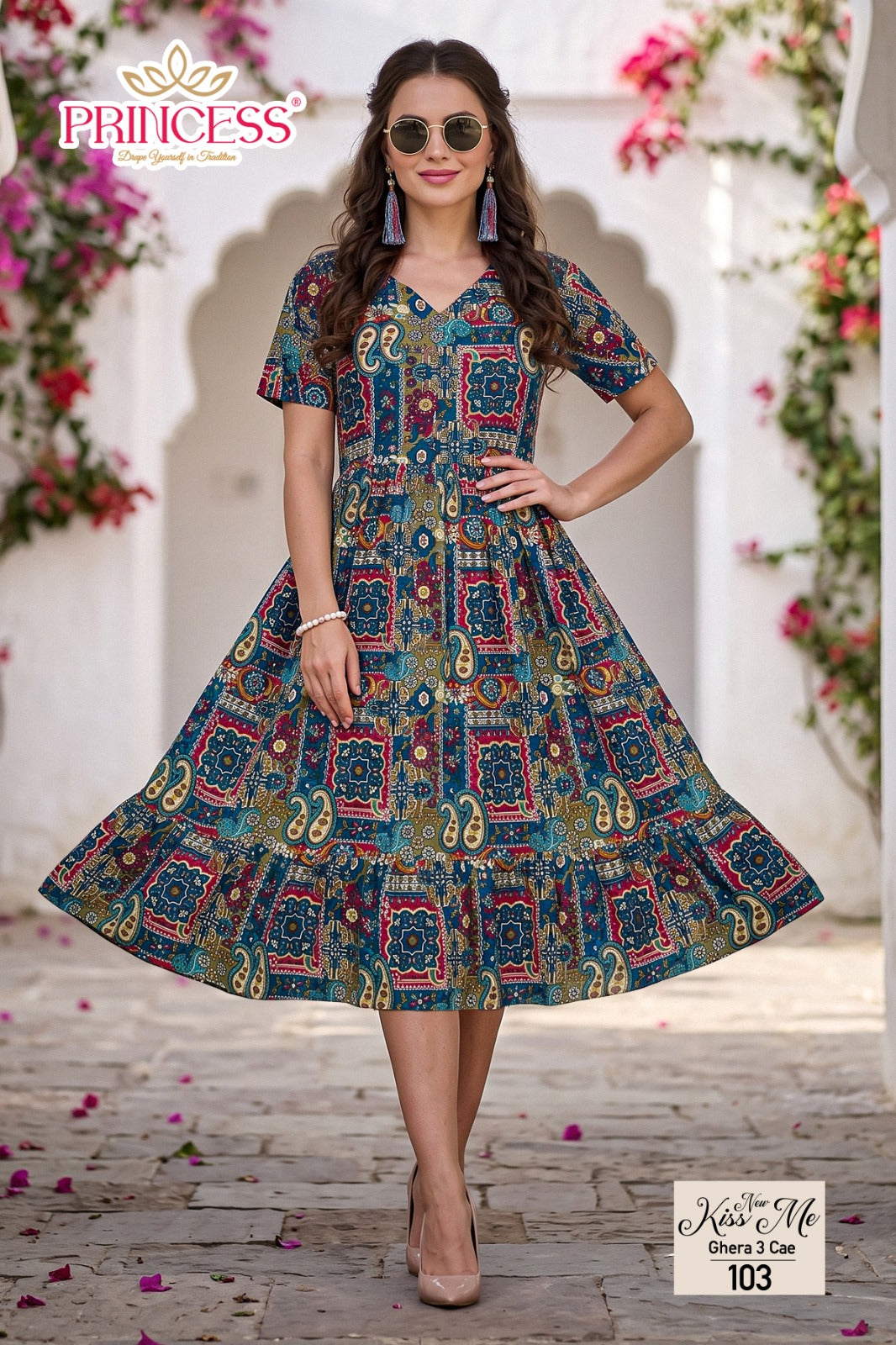 Kiss Me Princess Creation Cotton Anarkali Kurtis Supplier