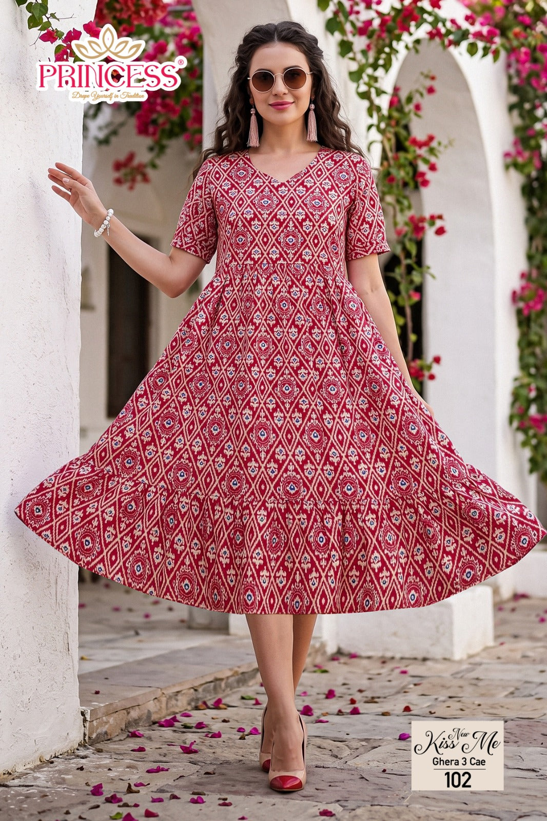 Kiss Me Princess Creation Cotton Anarkali Kurtis Supplier