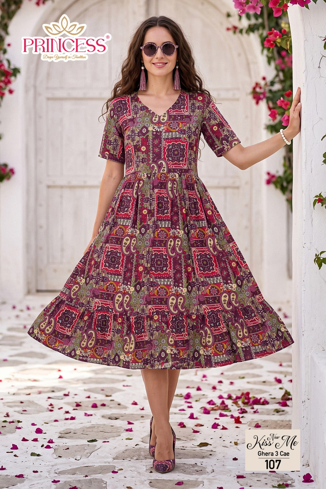 Kiss Me Princess Creation Cotton Anarkali Kurtis Supplier