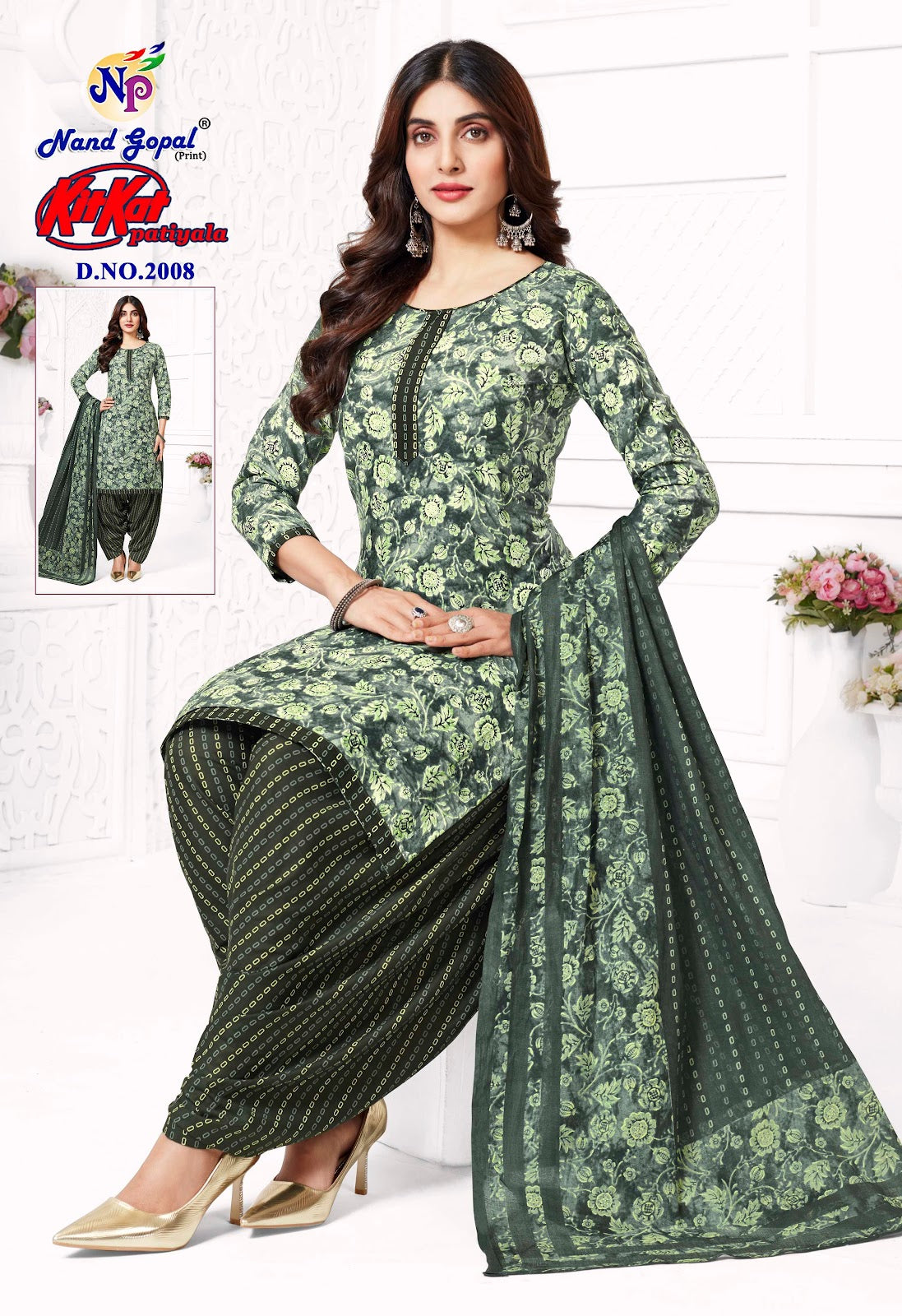 Kit Kat Vol 2 Patiyala Nandgopal Cotton Dress Material Wholesale Price