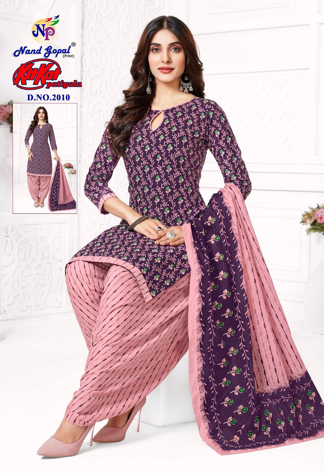 Kit Kat Vol 2 Patiyala Nandgopal Cotton Dress Material Wholesale Price