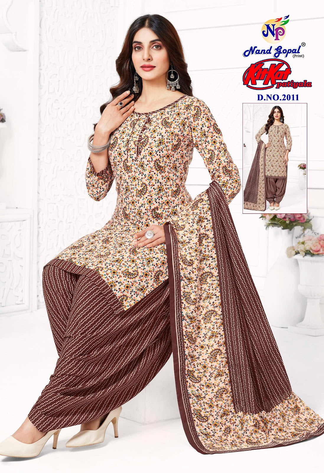 Kit Kat Vol 2 Patiyala Nandgopal Cotton Dress Material Wholesale Price