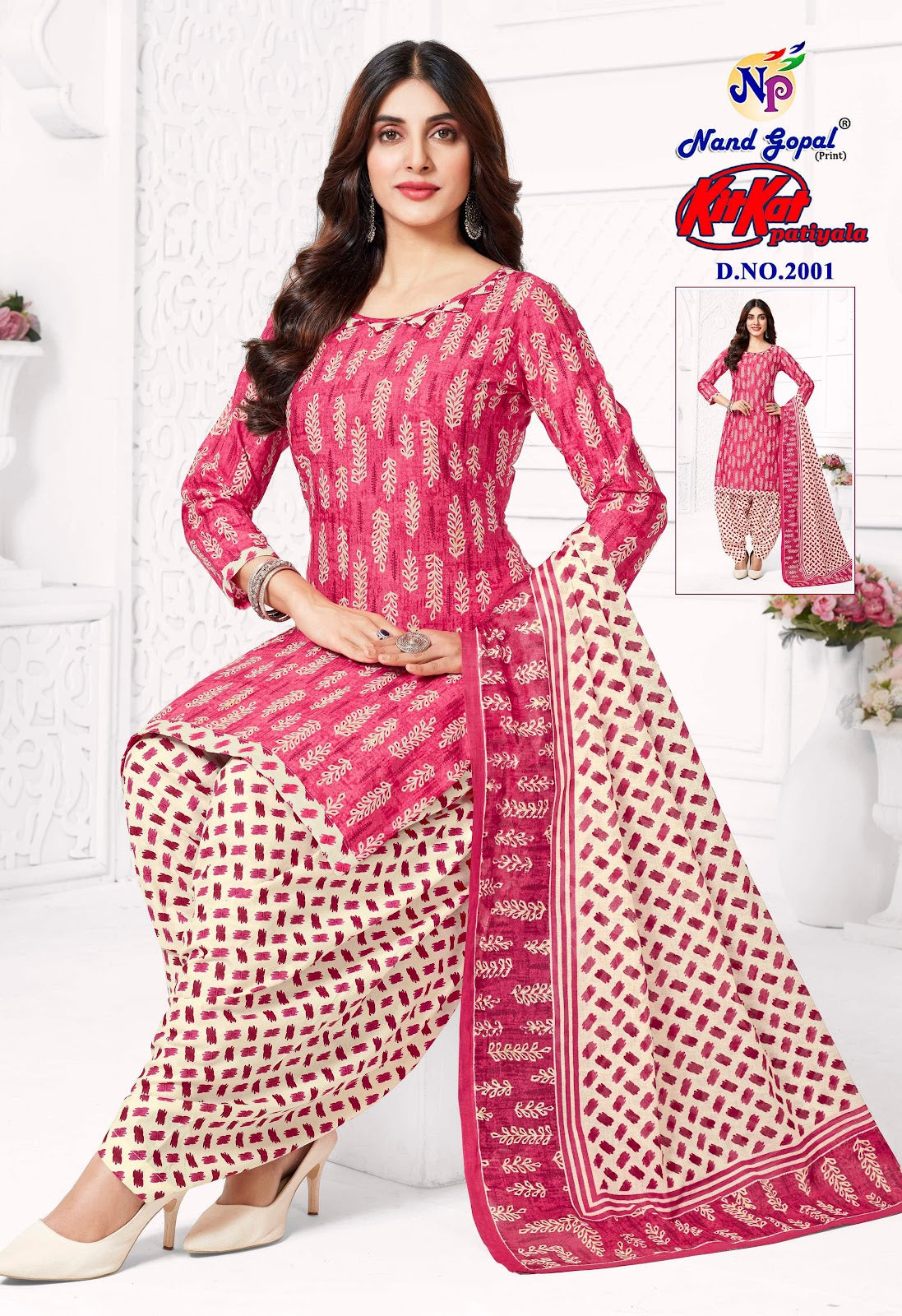 Kit Kat Vol 2 Patiyala Nandgopal Cotton Dress Material Wholesale Price
