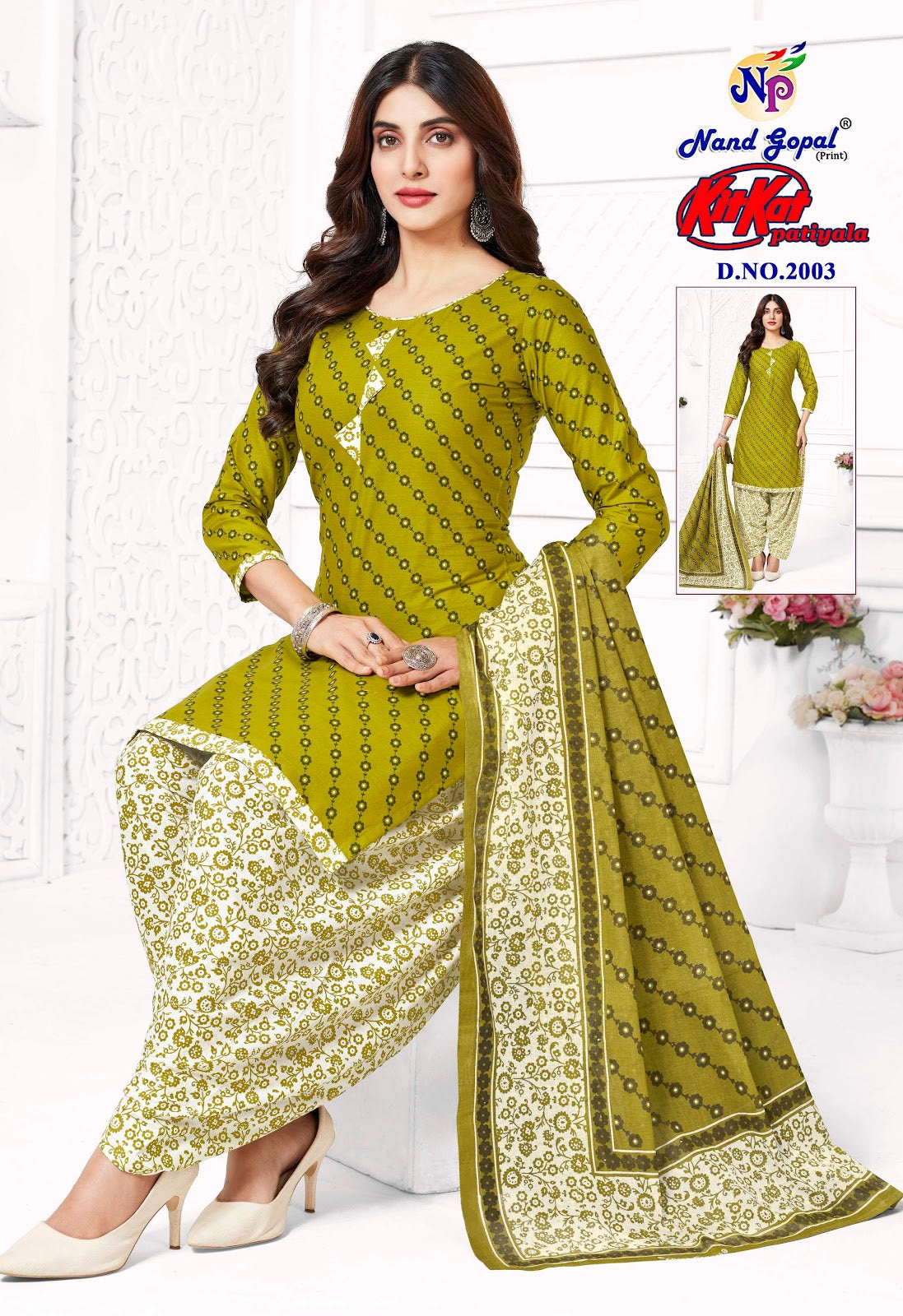 Kit Kat Vol 2 Patiyala Nandgopal Cotton Dress Material Wholesale Price