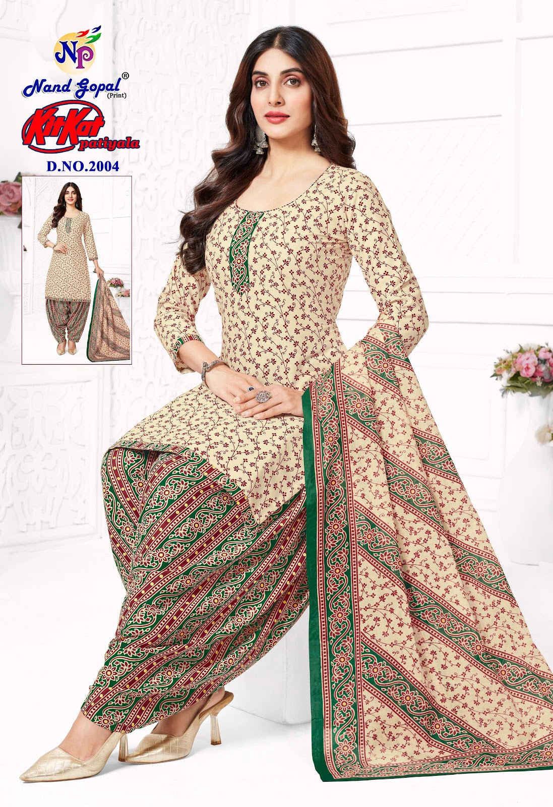 Kit Kat Vol 2 Patiyala Nandgopal Cotton Dress Material Wholesale Price