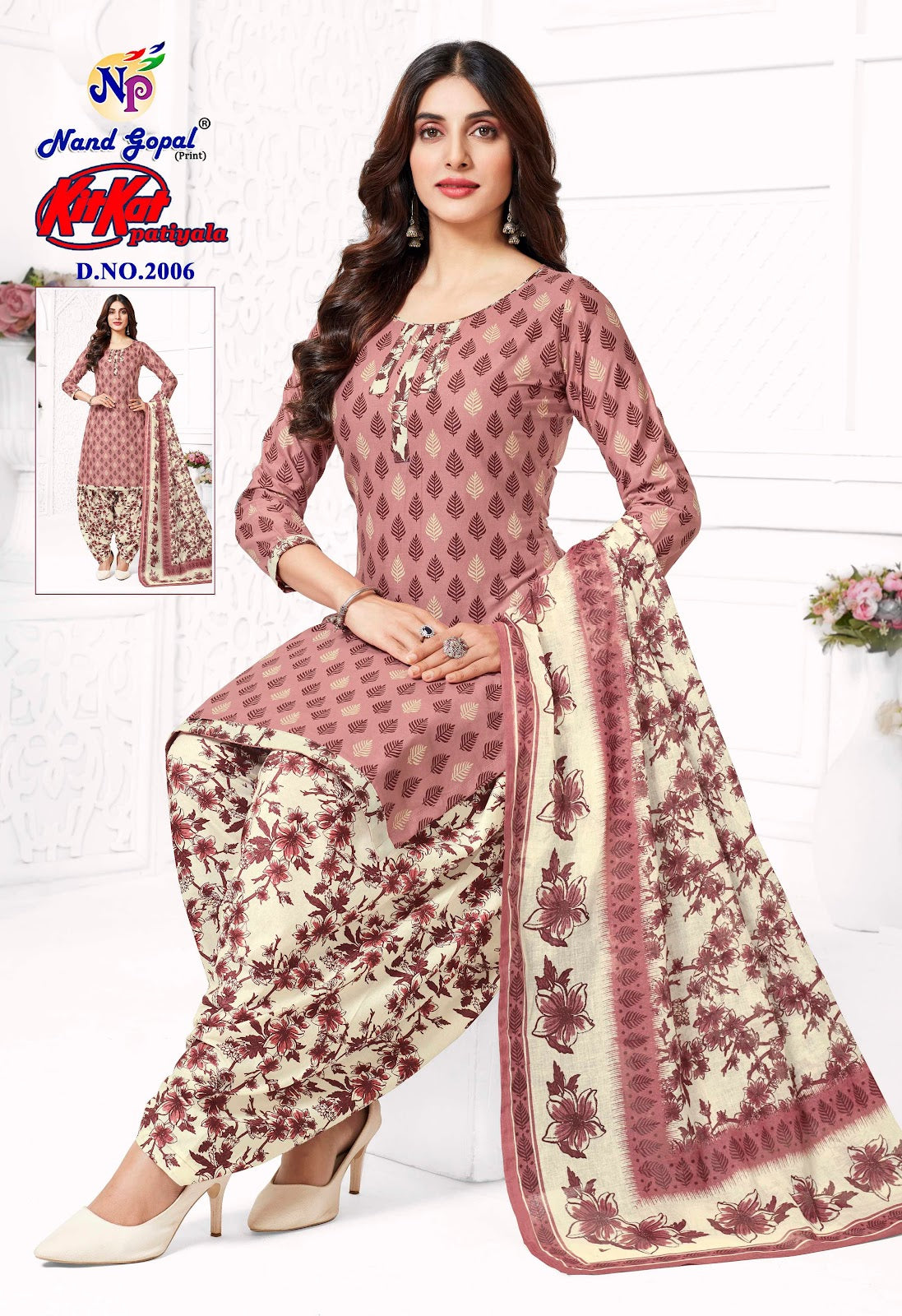 Kit Kat Vol 2 Patiyala Nandgopal Cotton Dress Material Wholesale Price