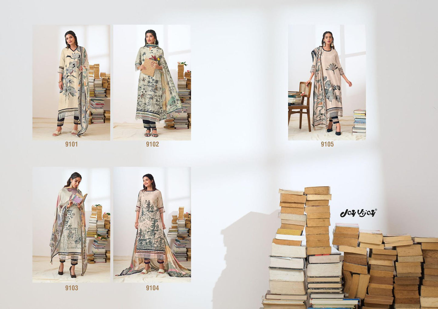 Kitabe Jay Vijay Muslin Pant Style Suits Wholesaler