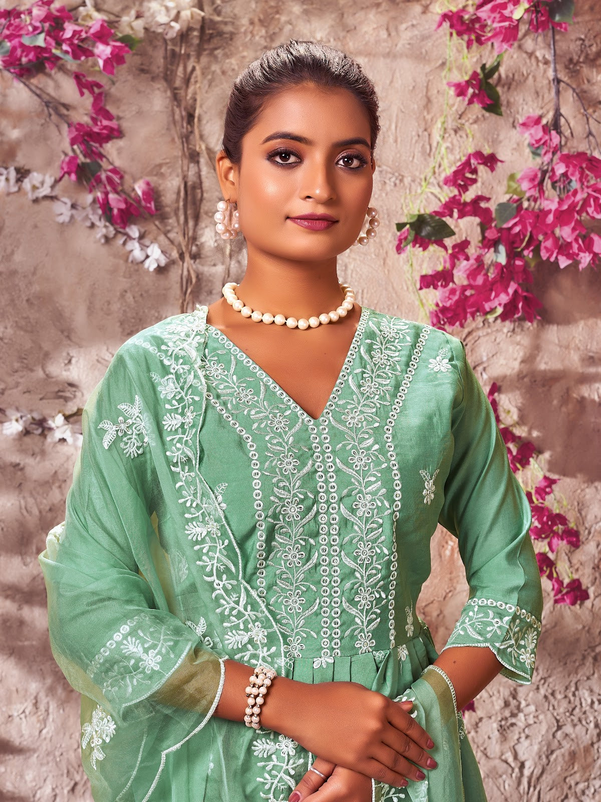 Kitkat Vol 1 Kt Roman Silk Readymade Anarkali Suits Exporter