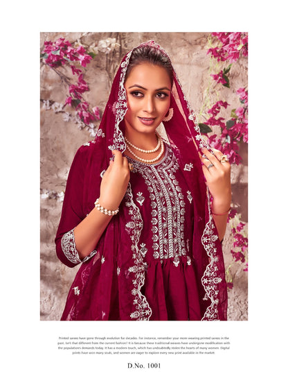 Kitkat Vol 1 Kt Roman Silk Readymade Anarkali Suits Exporter