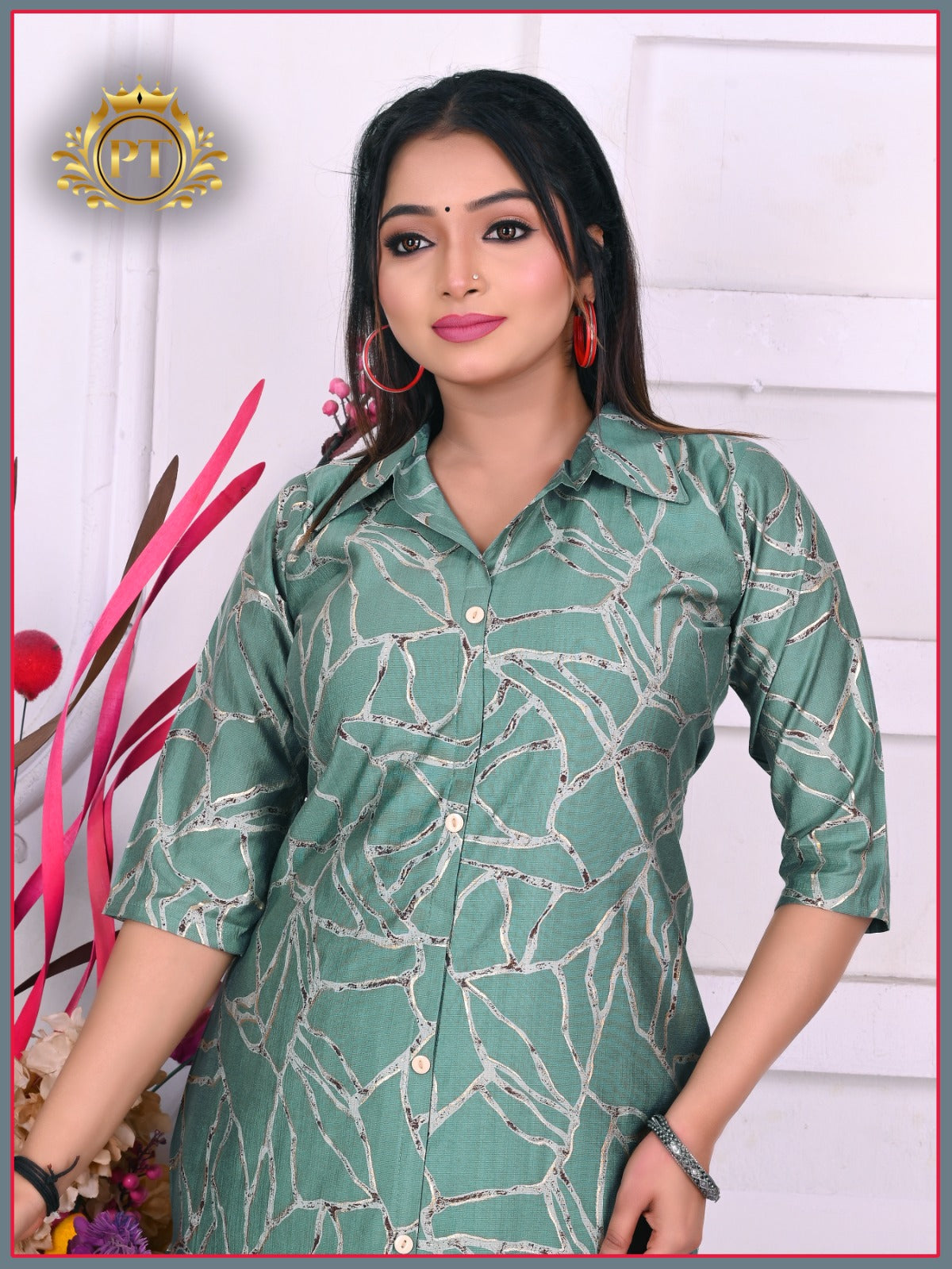 Kitkat Vol 1 Pt Vertican Kurti Plazzo Set Supplier Gujarat