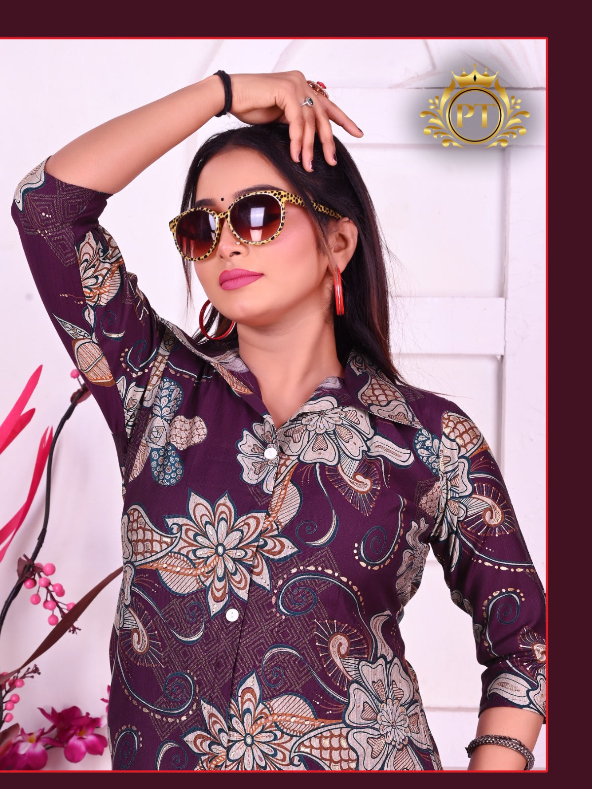 Kitkat Vol 1 Pt Vertican Kurti Plazzo Set Supplier Gujarat