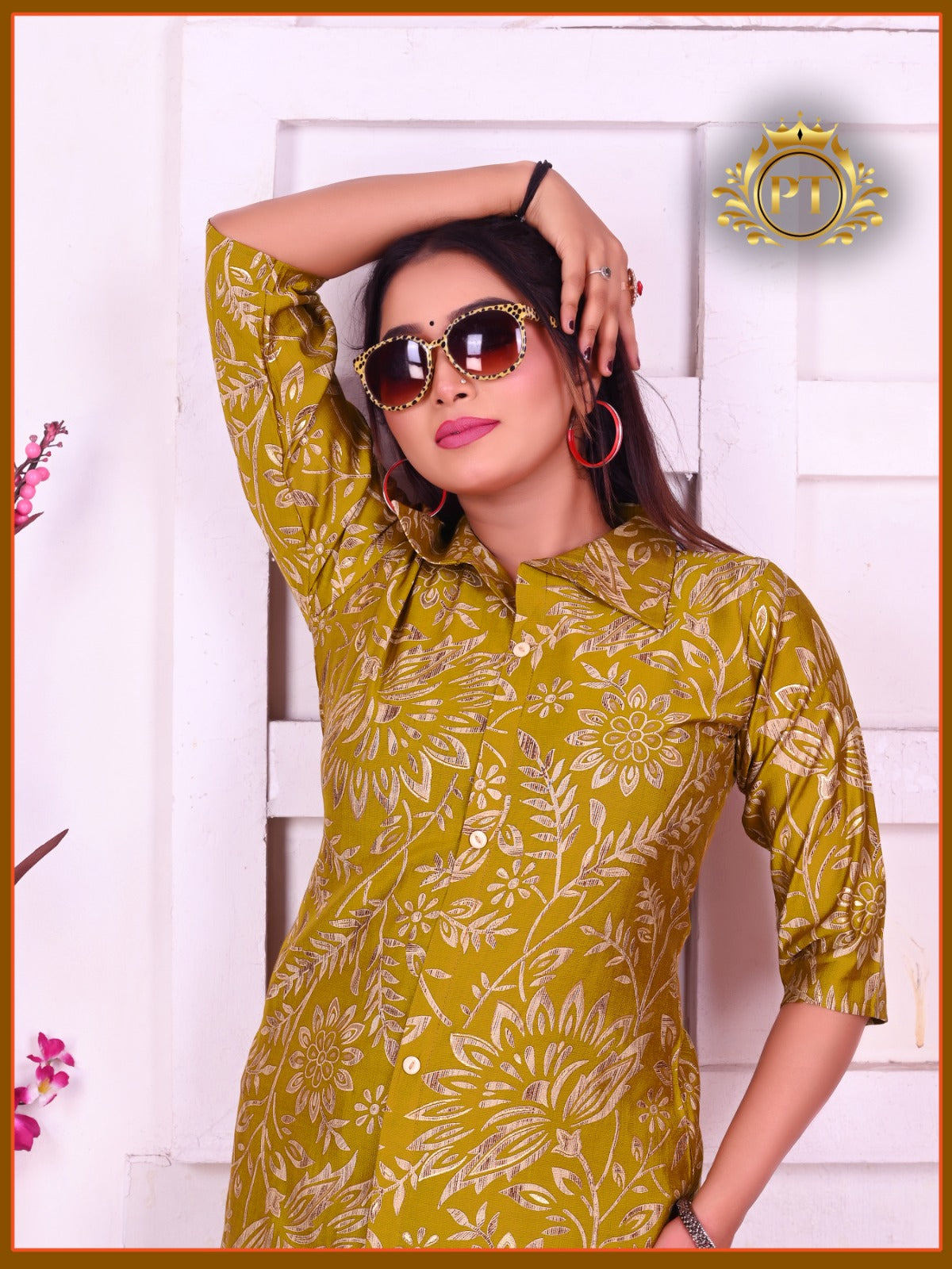 Kitkat Vol 1 Pt Vertican Kurti Plazzo Set Supplier Gujarat