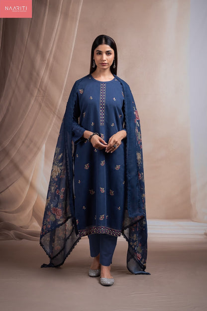 Kitor Naariti Cotton Linen Pant Style Suits Manufacturer Gujarat