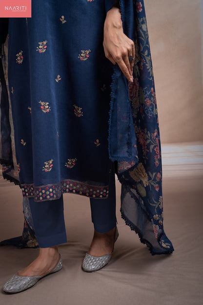 Kitor Naariti Cotton Linen Pant Style Suits Manufacturer Gujarat