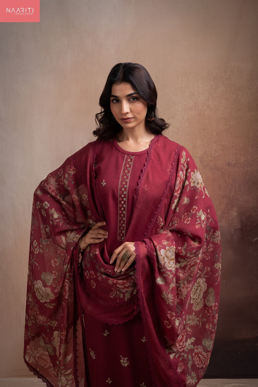 Kitor Naariti Cotton Linen Pant Style Suits Manufacturer Gujarat