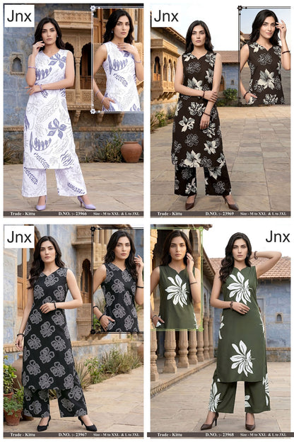Kittu Jnx Rayon Co Ord Set Wholesaler India