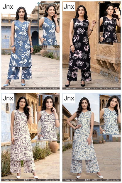 Kittu Jnx Rayon Co Ord Set Wholesaler India