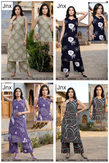 Kittu Jnx Rayon Co Ord Set Wholesaler India