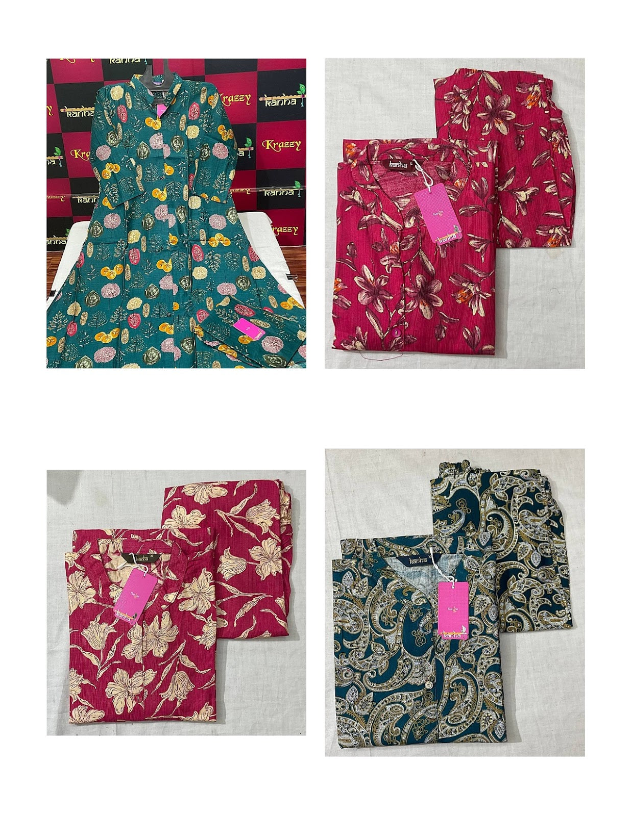 Kitty 030525 Kanha Vetican Co Ord Set Wholesale