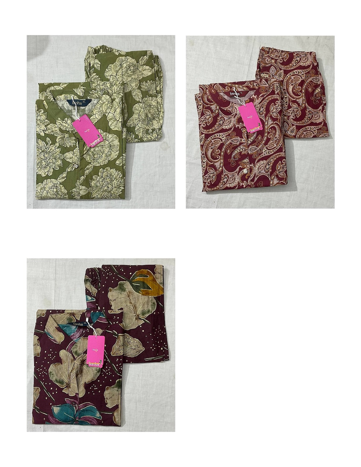 Kitty 030525 Kanha Vetican Co Ord Set Wholesale