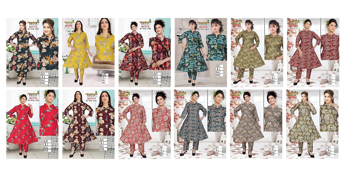 Kitty Kanha Vetican Co Ord Set Manufacturer India