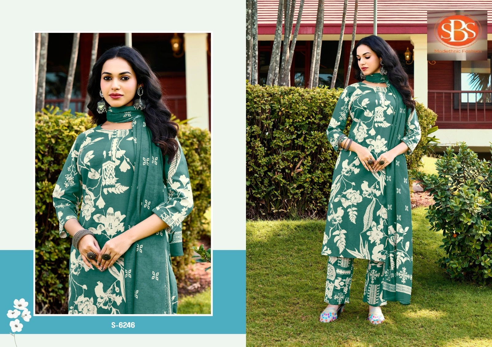 Kiva Sbs Cotton Readymade Pant Style Suits Supplier India