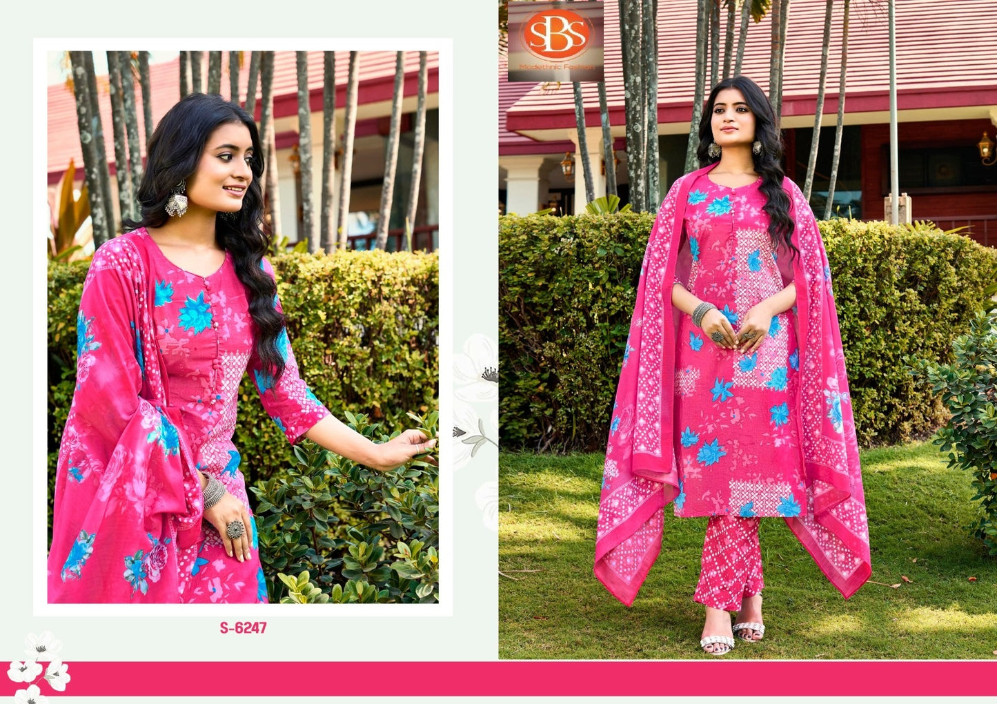 Kiva Sbs Cotton Readymade Pant Style Suits Supplier India