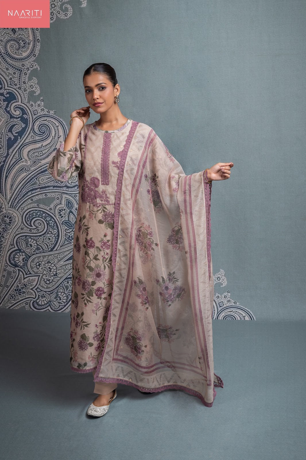 Kivor Naariti Cotton Pant Style Suits Wholesale