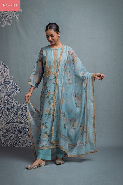 Kivor Naariti Cotton Pant Style Suits Wholesale