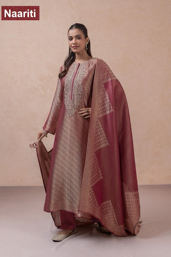 Kivrat 2775 Naariti Silk Pant Style Suits