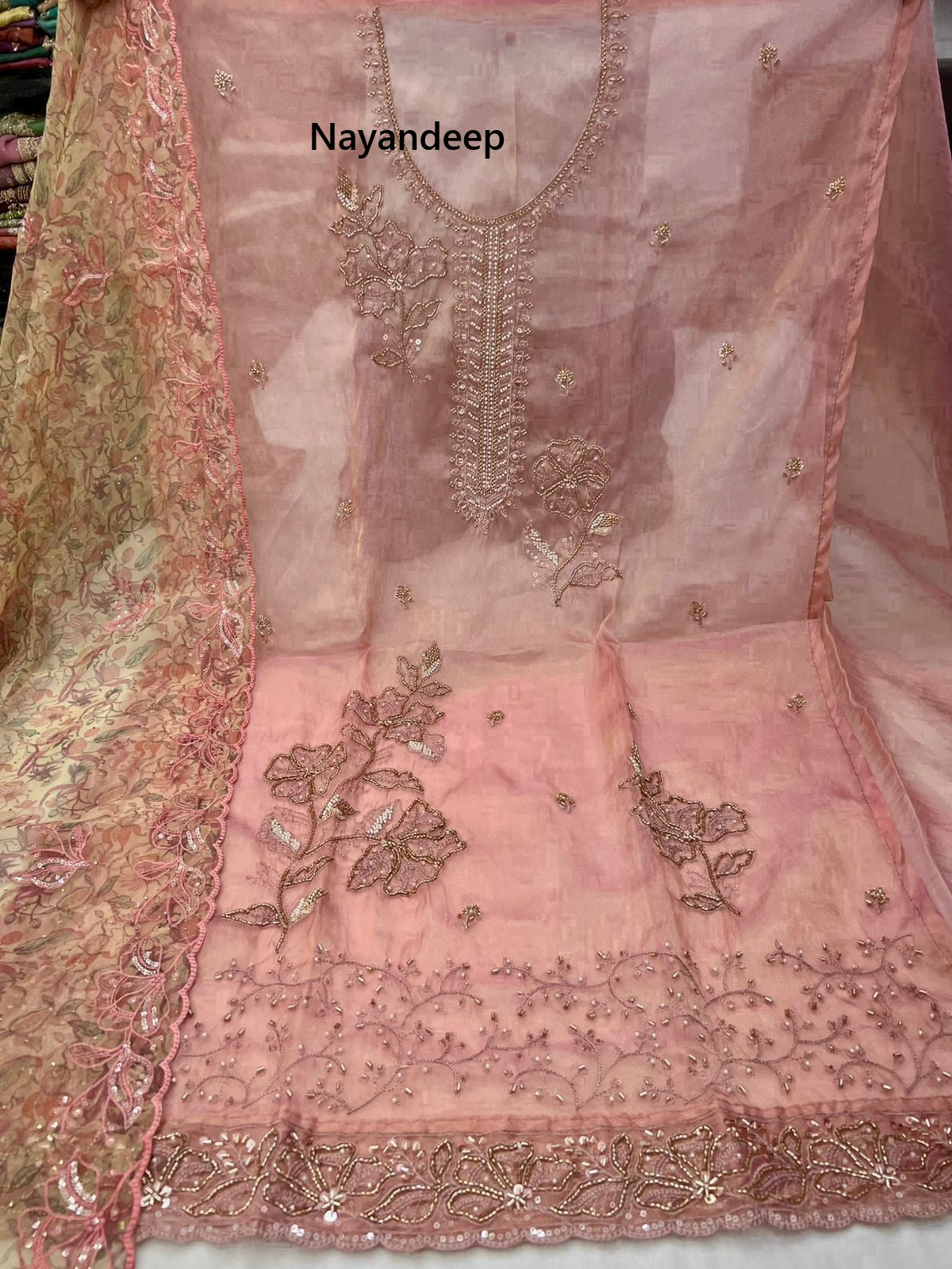 Kiya Nayandeep Silk Salwar Suits Exporter India