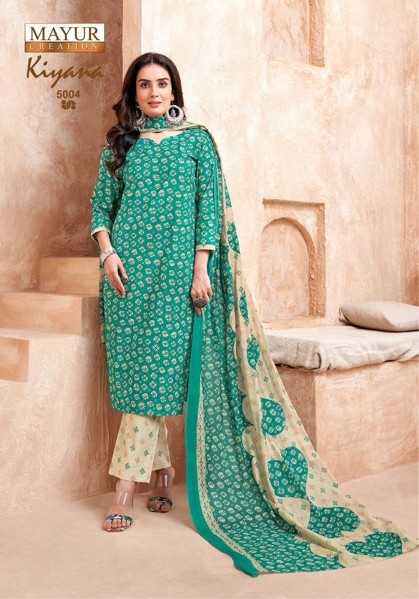 Kiyana Vol 5 Mayur Creation Cotton Dress Material Wholesale