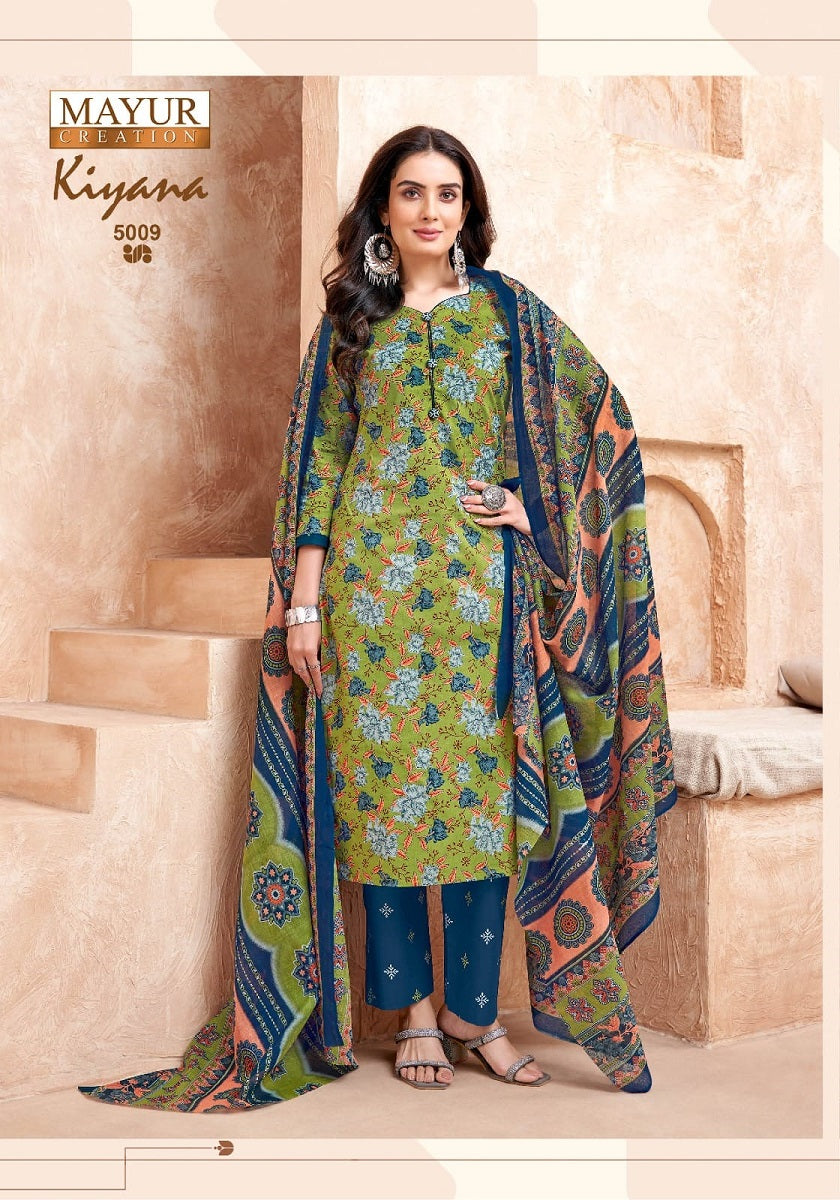 Kiyana Vol 5 Mayur Creation Cotton Dress Material Wholesale