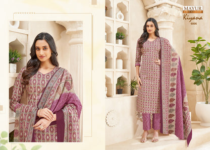 Kiyana Vol 6 Mayur Creation Cotton Dress Material Wholesale Price